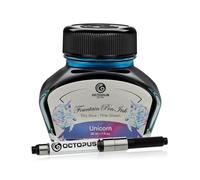 Octopus Fluids Sheen Stylo plume avec convertisseur Unicorn Bleu 30 ml
