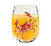 Octopus Glassware - 420ml Drinking Tumbler, 2D Coastal Artistic Glassware