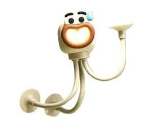 Octopus Phone Stand Veilleuse | Squid Lampe de bureau avec support de | Lampe de chevet décorative animaux mignons, veilleuse multifonctionnelle pour enfants pour réfrigérateur, carrelage et