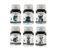 Octopus Write and Draw Mountain Lot d'encre imperméable pour écrire et dessiner Encre de calligraphie pour stylo plume 6 x 6 x 10 ml