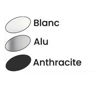 Odace S540206 Mécanisme bouton-poussoir 1 touche gris anthracite 10AX