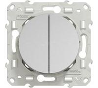Odace va-et-vient + poussoir 10 a schneider G