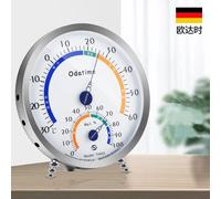 Odatime - thermomètre et hygromètre en acier inoxydable, thermomètre de rue, fenêtre extérieure, thermo-hygromètre, Instruments de mesure, outil Argent
