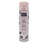 Odif - Vernis Satiné 22 - Vernis Transparent pour Loisirs Créatifs, Finition Satinée - Résistant aux Rayures, Haut Pouvoir Protecteur - Tout Support - Spray de 250 ml
