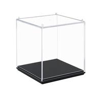 Odoria Mini Boîte de Présentation Transparent : Vitrine Acrylique Cube 7 cm pour Boîte Aveugle Pop Petites Figures de Rangement Objets de Collection Empilable