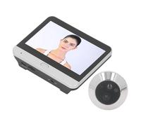 Odorkle Caméra Judas Sans Fil 1080P avec Moniteur 4,3 Pouces et | Angle de Vue de 120°, Détection de Mouvement PIR, Nocturne, Compatible avec une épaisseur de Porte de 35 à 120 Mm,
