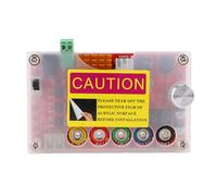 Odorkle Carte Adaptateur d'alimentation ATX avec Affichage LED, Sortie ADJ 1,8-10,8 V 3 A, Protection Contre L'inversion D'entrée, Boîtier en Acrylique pour Alimentation D'ordinateur de