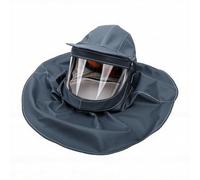 Odorkle Casque de Sablage, Capuchon de Protection Anti-éclaboussures pour Pulvérisation de Peinture et Polissage