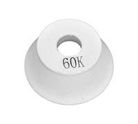 Odorkle Corindon Blanc Meule Boisseau Outil de Meulage en Céramique 75 X | Outil de meulage en céramique de meule de tasse de corindon blanc 75x32x20mm rapport de meulage élevé pour les fils