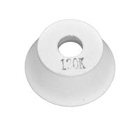 Odorkle Corindon Blanc Meule Boisseau Outil de Meulage en Céramique 75 X | Outil de meulage en céramique de meule de tasse de corindon blanc 75x32x20mm rapport de meulage élevé pour les fils