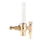 Odorkle Débitmètre Régulateur Argon G5/8-14, 0-25 LPM, Laiton | Détendeur de Gaz CO2 MIG TIG, Manomètre 0-4000 PSI, Corps en Laiton H59, Adaptateur GA580, Tube de Débit 0-60 CFH, Bouton