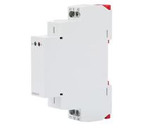 Odorkle Relais à Impulsion électronique, Relais Bistable sur Rail DIN | Fonction Mémoire pour Contrôle Multipoint, 1 Sortie SPDT 16A, Indicateurs D’état LED, Montage sur Rail de 35 Mm, Stable