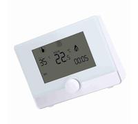 Odorkle Thermostat Programmable, Contrôleur de Température Numérique, Thermostat de Chauffage de l'eau en Plastique, 41 à 95 Degrés Fahrenheit, Minuterie Hebdomadaire LCD pour Chaudière Murale,