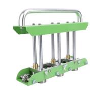Odorkle Tôle Machine Cintreuse Rouleau Poignée Aluminium Trois Stations | Machine à cintrer les rouleaux de tôle, poignée en aluminium, cintreuse de toiture à trois stations, calibre 29 à 22, 5, 8