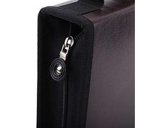Odorkle Trousse de Rangement Grande Capacité 150 Emplacements PU Cuir | Trousse à crayons de grande capacité, 150 emplacements, sac à stylos à fermeture éclair en cuir PU avec poignée, support de