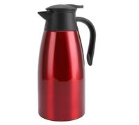 Odorkle Vacuum Water Kettle Stainless Steel Insulated Coffee (Dark Red) | Bouilloire à eau isolée thermique sous vide bouilloire à café isolée en acier inoxydable 2L conception sous vide à Double