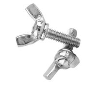 Odorkle Vis à Aile M5 304 Acier Inoxydable Papillon Vis Fixation 5PCS | Vis à oreilles M5 en acier inoxydable 304, 5 pièces, fixation à vis papillon, résistante à la Corrosion, remplacement