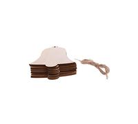 Odot Décoration de Pâques, Oeufs de Pâques Jouet Enfants Loisirs Creatifs Articles de Fête Idéal Cadeaux de Pâques Lapin Stickers (10pcs,Cloche)