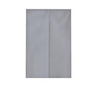Odot Noren Rideau de Porte Japonais Long Coton et Lin, Couleur Unie Rideau Demi-Porte de Cuisine, Rideau de Séparation de Cuisine de Restaurant, Tapisserie Décoration (90x200cm,Gris)