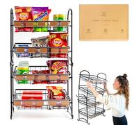 ODOXIA Présentoir à Bonbons Empilable | Présentoir à Snacks Pour Comptoir | Étagère à Snacks | Pour Magasin | Pour Le Bureau Ou La Maison (2-Pack)