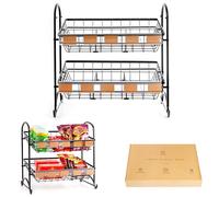 Odoxia Présentoir Empilable de Bonbons et Snacks | Étagère pour Comptoir, Magasin, Bureau ou Maison (1-Pack)