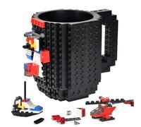 OEAGO Cadeau de Père Noël secret pour homme et lui, tasse à café en blocs de brique, cadeaux de Noël pour petit ami pour anniversaire de mariage