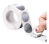 OEBUAFI 300 étiquettes Rondes Autocollantes à Gratter, Autocollant Auto-adhésif à Gratter de 1 Pouce avec Film pour les Jeux de Cadeaux de Fête de Mariage (Comme montré)