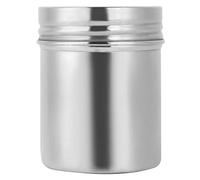 OEBUAFI 304 JAR JAR Scellé en Acier Inoxydable Conteneur D'aliments étanche avec un Couvercle de Preuve pour le café Candy Candy Travel Camping (S)