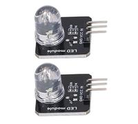 OEBUAFI Ampoule à Puce de Module LED de 10mm, 10 Pièces, pour une Large Application, Module D'éclairage LED à Commande Simple pour Tube de Lampe, Joli éclairage (MRB050D Blanc)