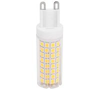 OEBUAFI Ampoule de Maïs G9 Ampoule de Maïs LED Lampe de 1000LM 102LED Dimmable Éclairage à 360 Degrés Matériau PC en Céramique 50000H Longue Durée de Vie pour Lustre, Ventilateur de (220V Blanc chaud)