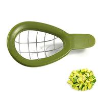 OEBUAFI avocat Multifonctionnel en Acier Inoxydable, avec Fonction de Nettoyage Facile, pour la Cuisine à Domicile, Plastique ABS et Acier Inoxydable, 1 Pièce (Comme montré)