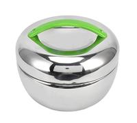 OEBUAFI Boîte Repas Isotherme en Acier Inoxydable 1,3 L 44 Oz, Récipient Alimentaire Thermique à Double Paroi Sous Vide avec Compartiment et Couches Séparées pour Repas Adulte