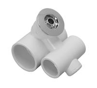 OEBUAFI Buse de Jet de Piscine 1,5 Pouce, Filetage 1 Pouce 1/2 | Insert de globe oculaire rotatif directionnel, corps en plastique résistant aux chocs, flux de Massage d\'hydrothérapie,