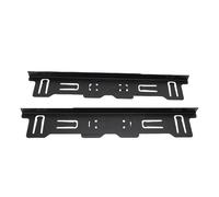 OEBUAFI Cache-espace pour Cuisinière/four, Combleur D'espace Latéral Réglable en Acier Inoxydable pour Cuisinière/four (BLACK)