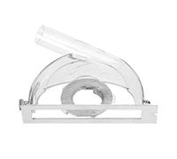 OEBUAFI Carénage Anti-poussière de pour Meuleuse D'angle, Compatible avec | Construction en Polycarbonate, Avant et Arrière, Installation de Collier de Serrage sans Outil, Port Anti-poussière de 31