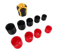 OEBUAFI Coffret Cadeau Ennuyeux avec Vis Imbriquées pour Une Surprise Attrayante Lors d'un Anniversaire ou de Noël - Design imprimé en 3D Durable (Black)