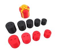 OEBUAFI Coffret Cadeau Ennuyeux avec Vis Imbriquées pour Une Surprise Attrayante Lors d'un Anniversaire ou de Noël - Design imprimé en 3D Durable (Rouge)