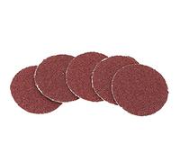 OEBUAFI Disques de Papier de Verre Rouge, Polyvalent pour Polir les Meubles et les Métaux de Voitures, 1 Pouce de Diamètre, 200 Pièces (100#)