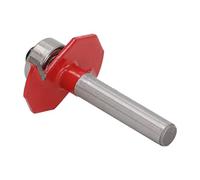 OEBUAFI Embout de Fraisage pour Rainure - Acier au Tungstène, Profondeur | Alliage de tungstène à haute résistance, Idéal pour le rainurage du travail du bois, Queue standard 1/4, Fabrication