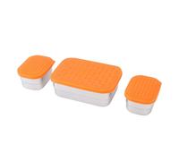 OEBUAFI Ensemble de Conteneurs à Collation en Acier Inoxydable 304, | Formats Portables de 230 Ml et 720 Ml, Passent au Congélateur et au -ondes, Incassables pour le Voyage ou le Contrôle des