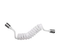 OEBUAFI Ensemble de Pomme de Douche à Main G1/2 Pouces, 2 Modes, avec Valve D'eau à Double Usage et Tuyau de 1.5m, pour Salon de Coiffure à Domicile, Lavage des Mains, Pulvérisateur de