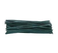 OEBUAFI Fil torsadé pour Plantes 150 Pièces, Câble de Support de Jardin | Métal plastifié Vert, Longueur de 5,91 Pouces, Flexible et Pliable, N'endommage Pas les Plantes, pour Jardin bonsaï Légume