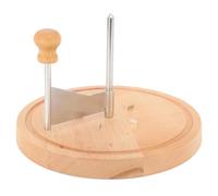 OEBUAFI Fromage, Râpe à Fromage en Forme de Fleur, Trancheuse à, en Bois de Hêtre et Acier Inoxydable, Râpe Manuelle pour Meules de et Copeaux de Chocolat, avec Design