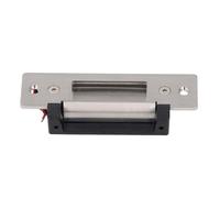 OEBUAFI Gâche électrique, Robuste 12 V CC à sécurité Intégrée pour | Acier Inoxydable, PVC, 124x43x32 Mm, NC NO Commutable, pour Serrures Cylindriques, Bureau, Salle des Serveurs