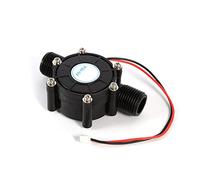 OEBUAFI Générateur de Turbine à Eau 10W, Outil -hydroélectrique en Plastique Durable, Charge les Téléphones et les Lumières LED 0~80V (5V)