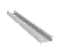 OEBUAFI Glissière de Glissement, Gabarit de Rainure en T, Guide de Mèche | Alliage d\'aluminium résistant, compatible avec les scies à table, idéal pour le travail du bois, gabarit coulissant pour