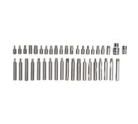 OEBUAFI Hex Bit Socket Set, Durable 40 Pcs High Carbon Steel | Ensemble d\'outils polyvalents, résistants à la corrosion, 38 clés hexagonales, 2 douilles, réparations automobiles