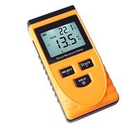OEBUAFI Humidimètre pour Bois, Détecteur d'humidité Durable et Non Destructif, sans Broches, pour L'amélioration de L', ABS Jaune