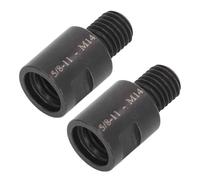 OEBUAFI Kit Adaptateur pour Meuleuse Angulaire, Acier traité | Outil de conversion d\'adaptateur de filetage, compatible avec les machines à filetage américaines, adapté à divers outils