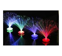 OEBUAFI Lampe LED à Fiber Optique avec 3 Modes de Couleur et Alimentée par Batterie pour la Décoration de la Maison, Fête de Noël (Comme montré)
